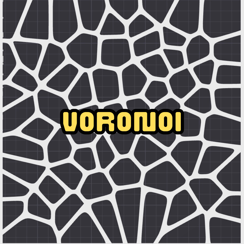 Voronoi cage panel pattern example
