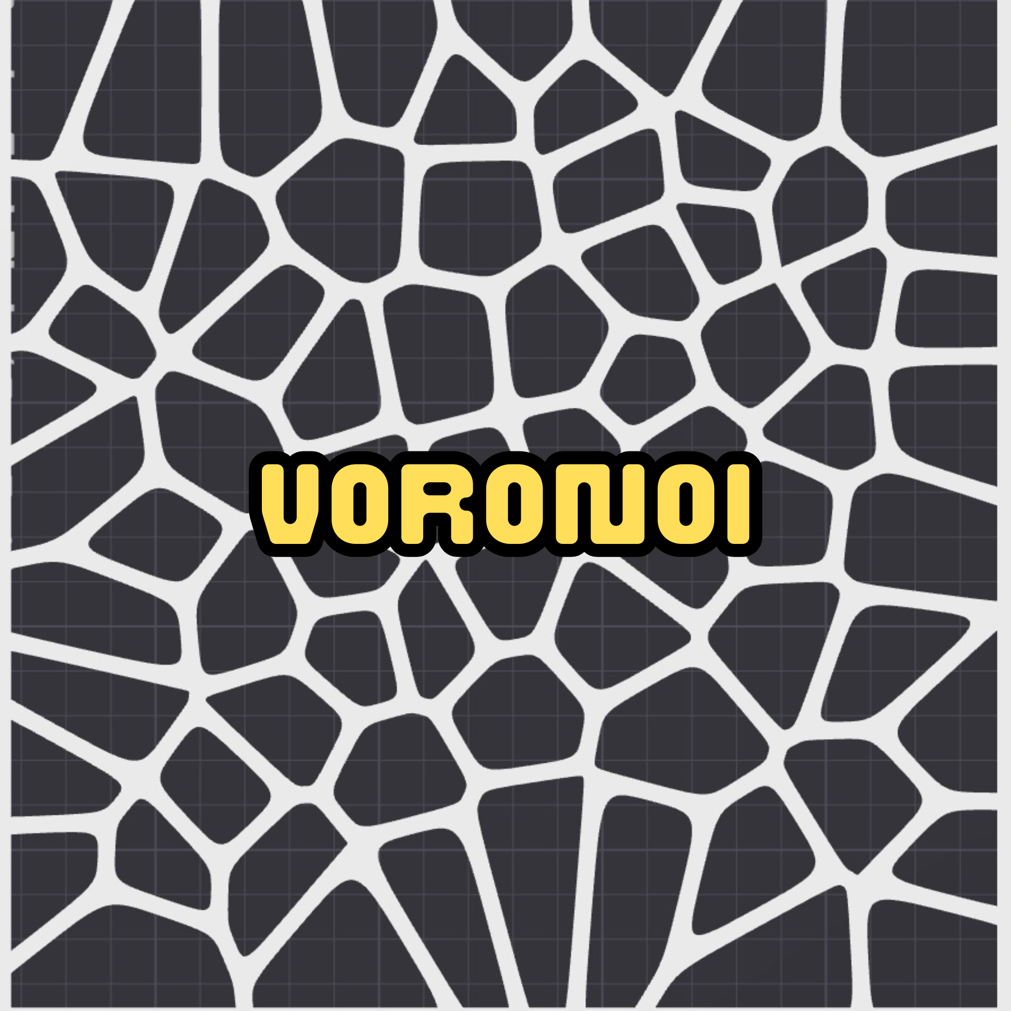 Voronoi cage panel pattern example