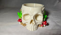 Skull Planter Small - PETG, front view