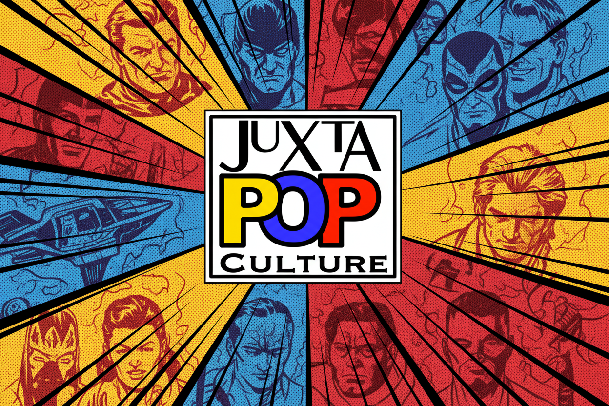 Juxta Pop Culture Comic Book Hero Banner